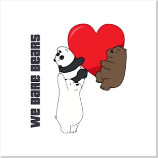 We Bare Bears Posters and Art